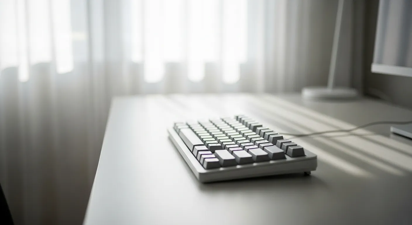 Sessiz Klavye Teknolojileri: Minimal Ofis İçin Yeni Trend